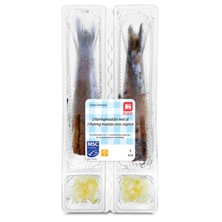 Delhaize | Hareng maatjes | Avec oignons 150 gr