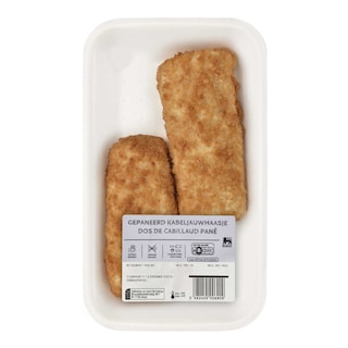 Delhaize | Kabeljauwhaasje | Gepaneerd 