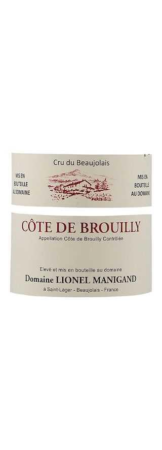 Domaine Lionel Manigand | Côte de Brouilly 