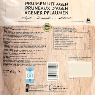 Delhaize | Droge vruchten | Pruimen | Agen | Ontpit 
