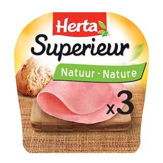 Herta | Jambon | Superieur | Tranches 