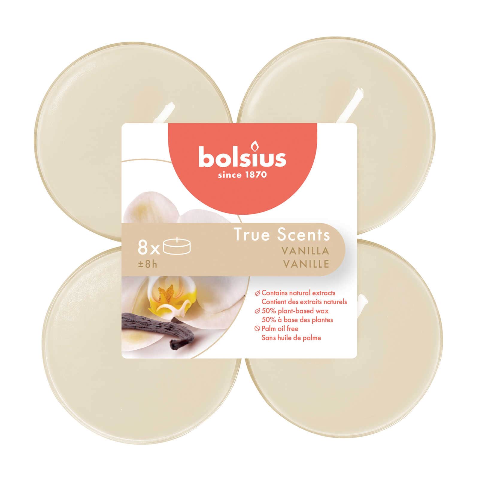 Bolsius Geurtheelichten | Maxi | Vanille