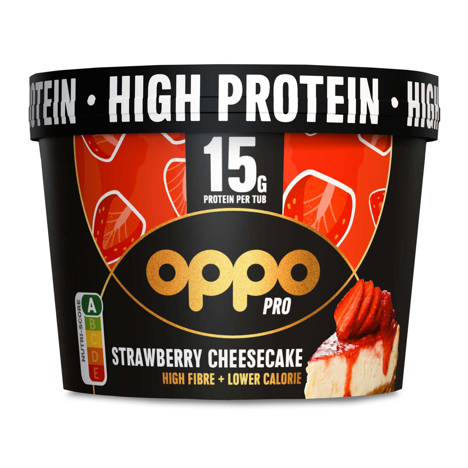 Oppo Ijs | Cheesecake | Aardbei