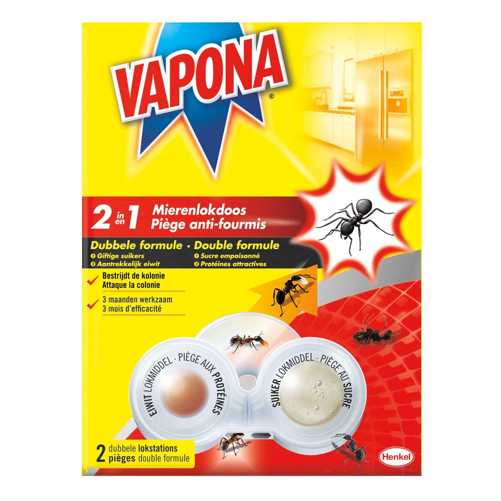 Vapona CIK Bait | 2in1 | Mierenval | 2pcs