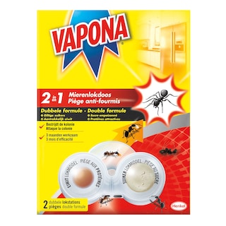 Vapona | CIK Bait | 2in1 | Anti fourmis | 2pcs 