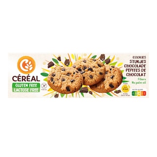 Céréal | Cookies | Chocolat | Sans gluten 150 gr