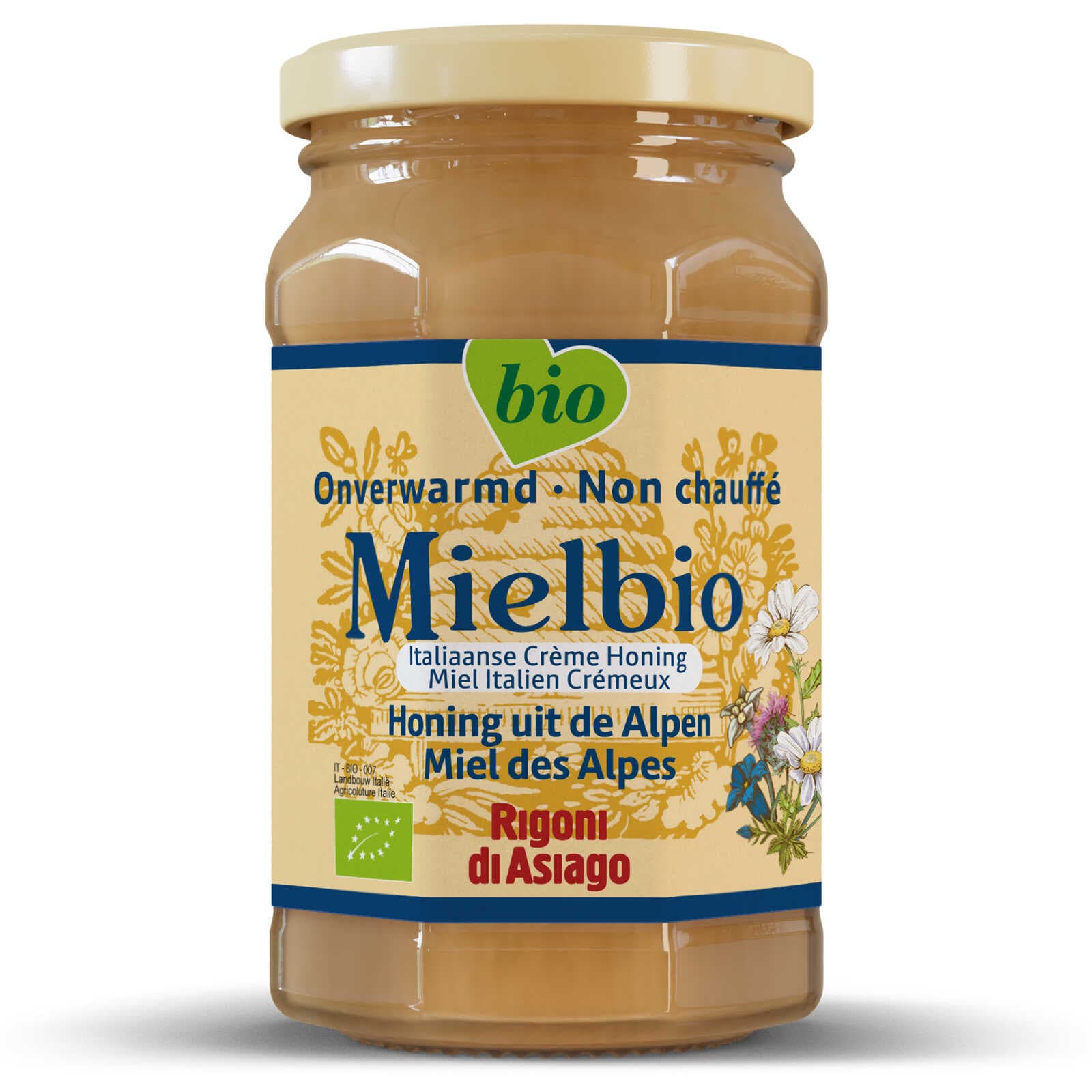 Mielbio Honing | Alpen | Bio | Onverwarmd