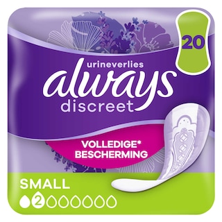 Always | Discreet | Serviettes | Fuites Urinaires | Small 