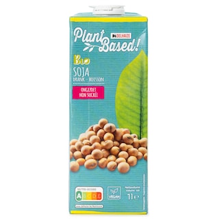 Delhaize | Plant-Based | Soja | Ongezoet | Bio 