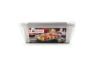 Delhaize | 5 Barquettes Aluminium+ Couvercles | 1.5L 