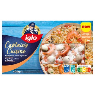 Iglo | Captain's Cuisine | Zeevruchten | Tomatensaus 400 gr