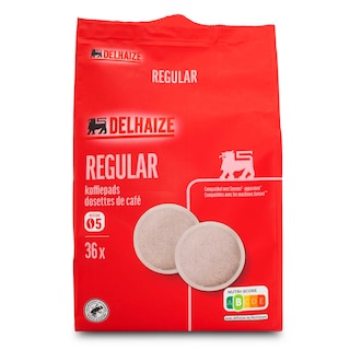 Delhaize | Koffie | Regular 05 | Pads 