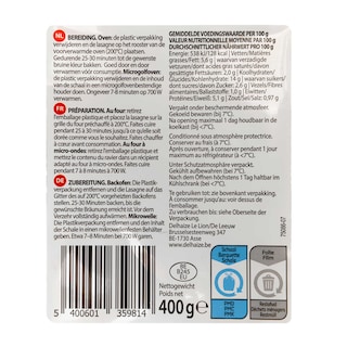 Delhaize | Lasagne | Bolognese 