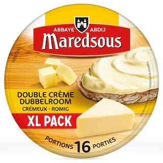 Maredsous | Fromage à tartiner | Double Crème | 16 P 16 x 16 gr