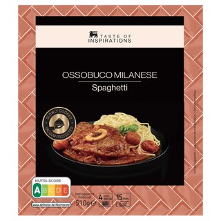 Taste of Inspirations | Osso buco | Milanais | Sans lactose 510 gr