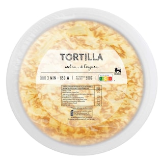 Delhaize | Tortilla | Ui 500 gr