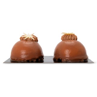 Gaelens | Dôme chocolat & noisette | 2x1P 2 x 1 pc