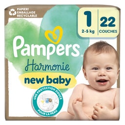 Pampers | Harmonie | Langes | Taille 1 