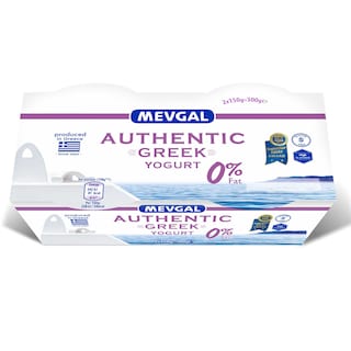 Mevgal | Authentieke Griekse yoghurt | 0% v.g. 