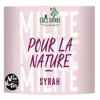 Pour La Nature | Vin Nature | Syrah | Bio | sans sulfites ajoutés 