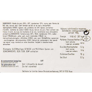 Delhaize | Witte pens | Mandarijnen 