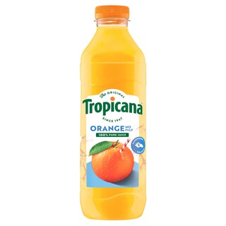 Tropicana | Sap | Sinaasappel zonder pulp 1 l