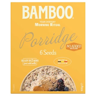 Bamboo Goodness | Bamboo | Porridge | 6 zaden 