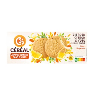 Céréal | Koekjes | Lemone-Yuzu | Zonder Suiker 