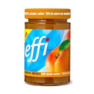 Effi | Confiture | Abricots | 30% moins de sucre 