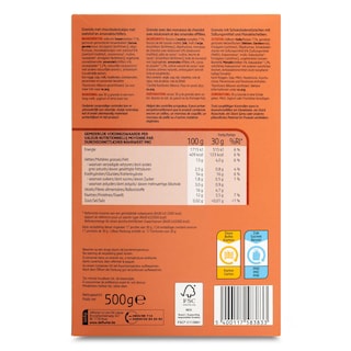 Delhaize | Granola | Chocolade & amandel 500 gr