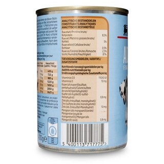 Delhaize | Aliment chien | Terrine | Adult | Volaille 400 gr