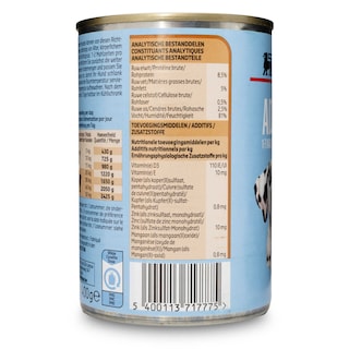 Delhaize | Aliment chien | Terrine | Adult | Volaille 