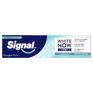 Signal | Tandpasta | White Now | Fresh Kiss 