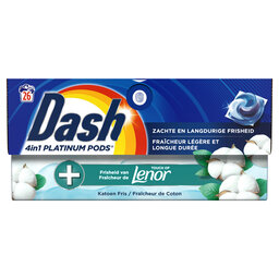 Dash | 4IN1 | Pods | Platinum | Coton 