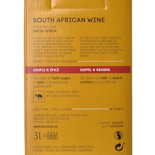 Delhaize | South African Wine | Merlot / Cabernet Sauvignon 