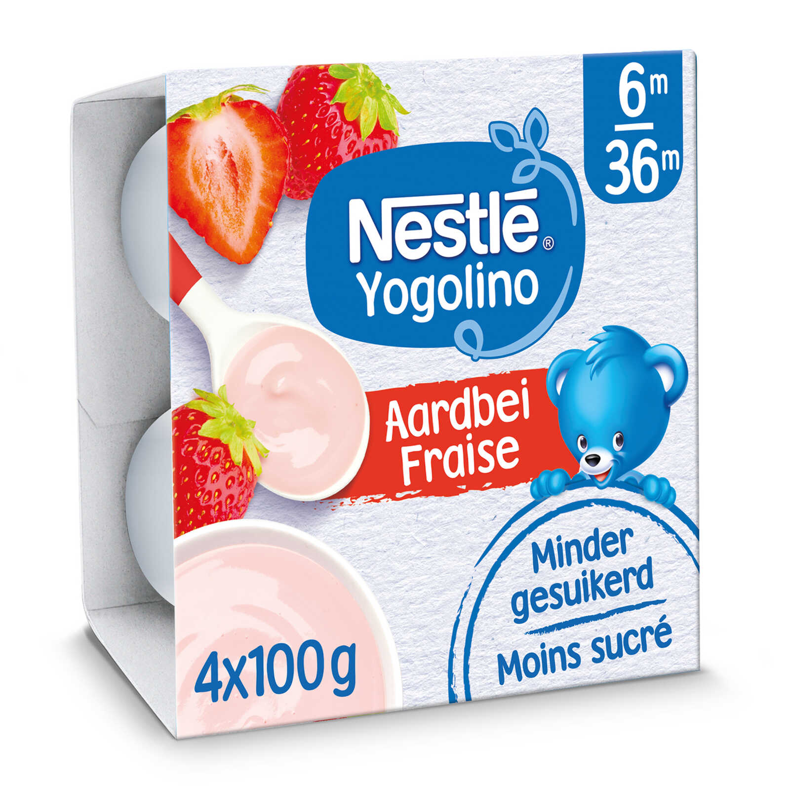 Nestlé Melkdessert | Aardbei | 6 maanden