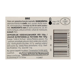 Delhaize | Fromage | Brie 