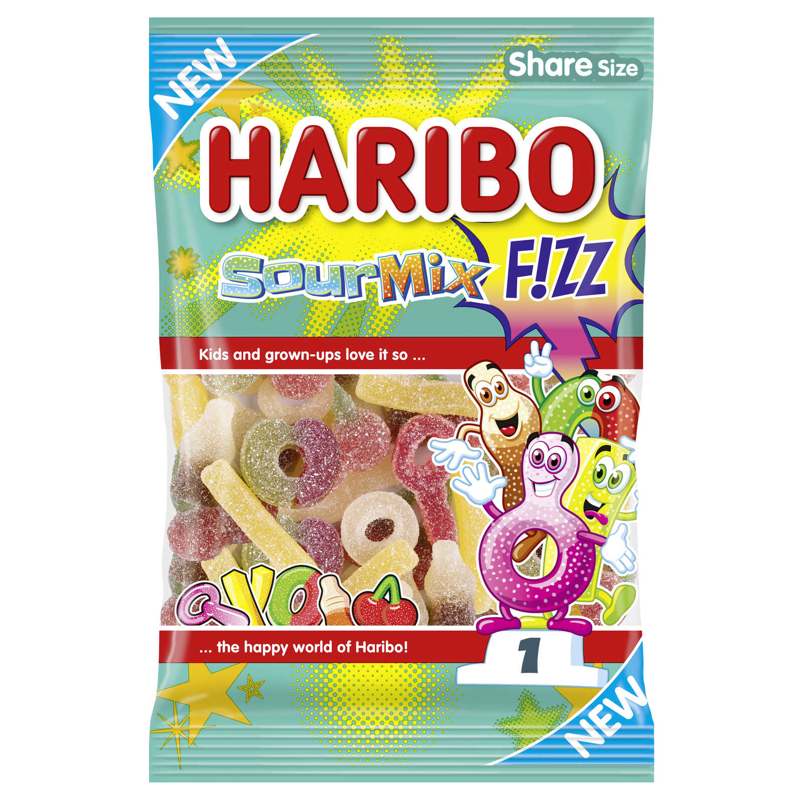Haribo Snoepjes | Sourmix Fizz