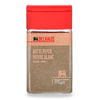 Delhaize | Witte | Peper | Gemalen 