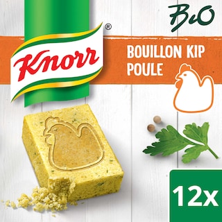 Knorr | Bouillon | Kip | 12 stuks 120 g | Bio 