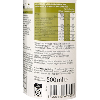 Delhaize | Bio | Sirop | Fraise | Bio 