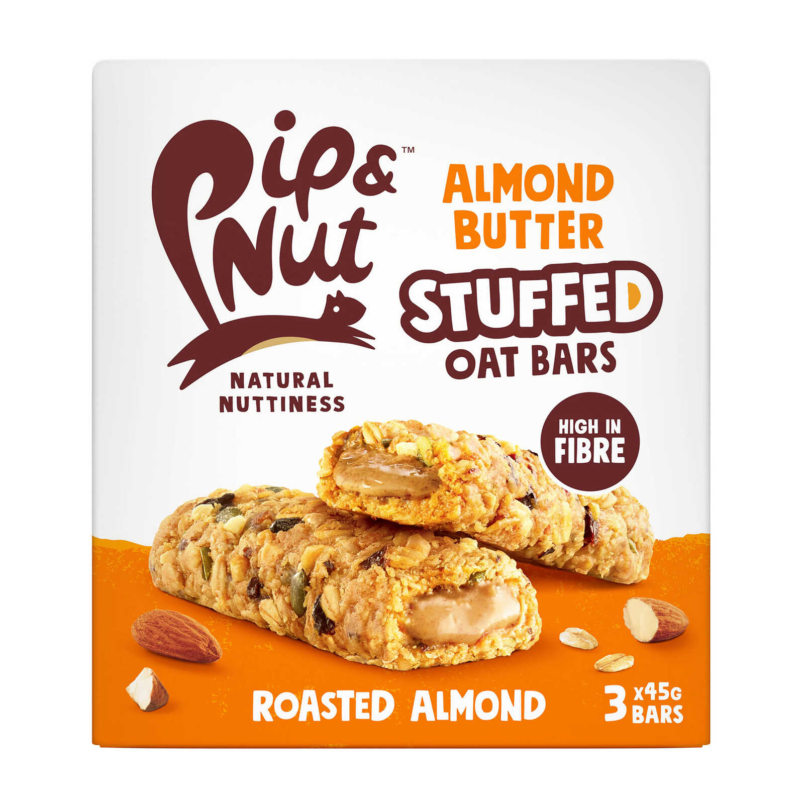 Pip&Nut Haverreep | Gevuld | Amandelpasta