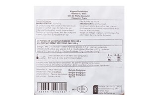 Delhaize | Filetblokjes | Kip +/- 400 gr