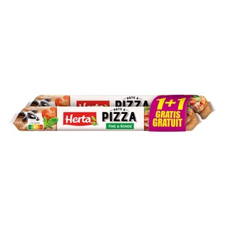 HERTA | PIZZADEEG | ROND 1+1 