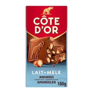 Côte d'Or | Tablette | Chocolat | Lait | Amande Caramel 