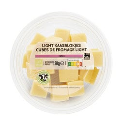 Delhaize | Gouda | Kaasblokjes | Light | 120g 120 gr