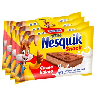 Nestlé | Nesquik | Gâteau au cacao | crème de lait 4 x 26 gr