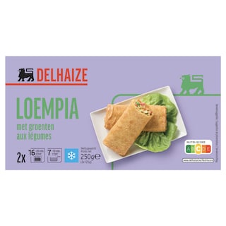 Delhaize | Loempia | Groenten 2 x 125 gr