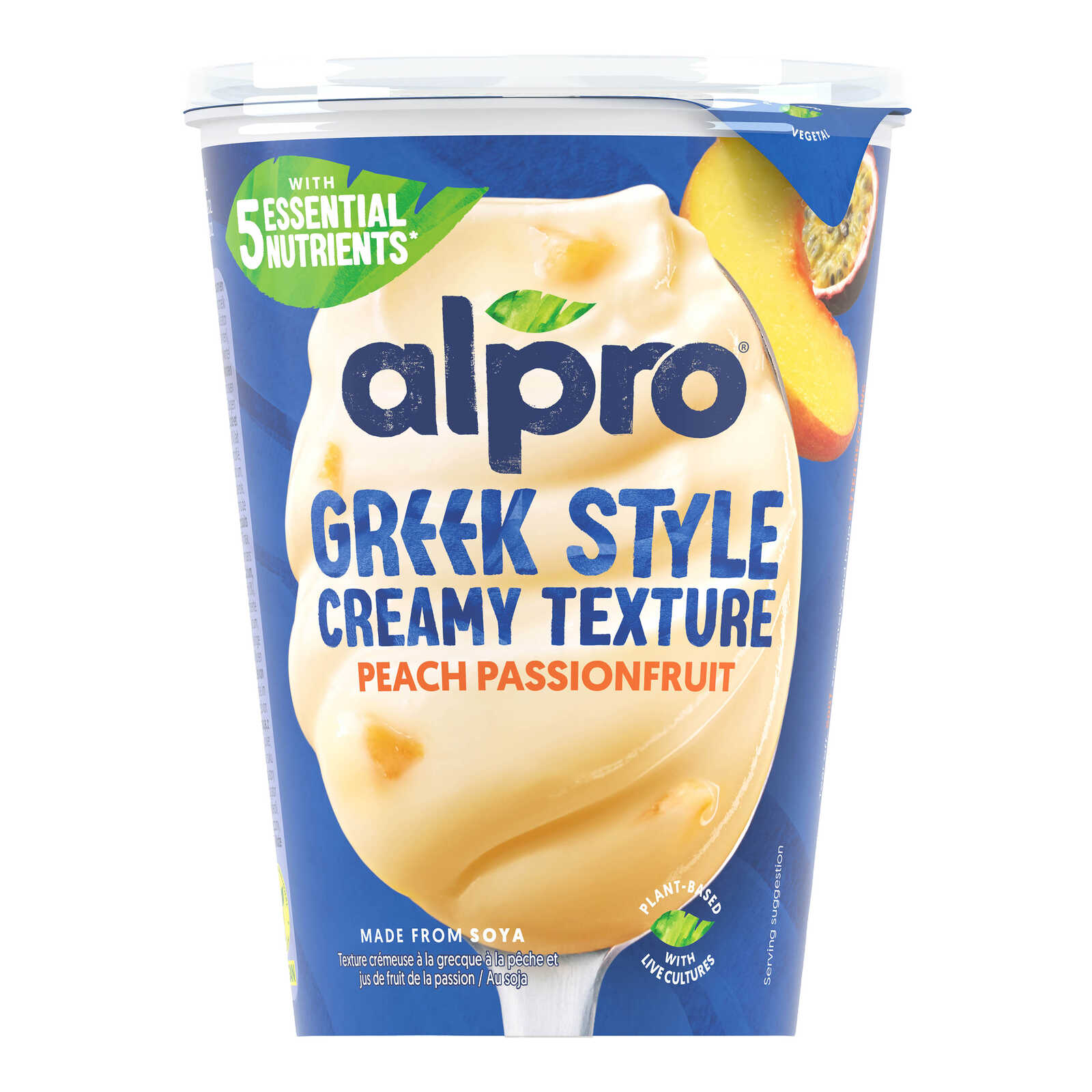 Alpro Plantaardig | Greek style | Perzik passie