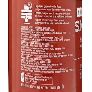 Delhaize | Smoothie | Aardb | Appel | Banaan 